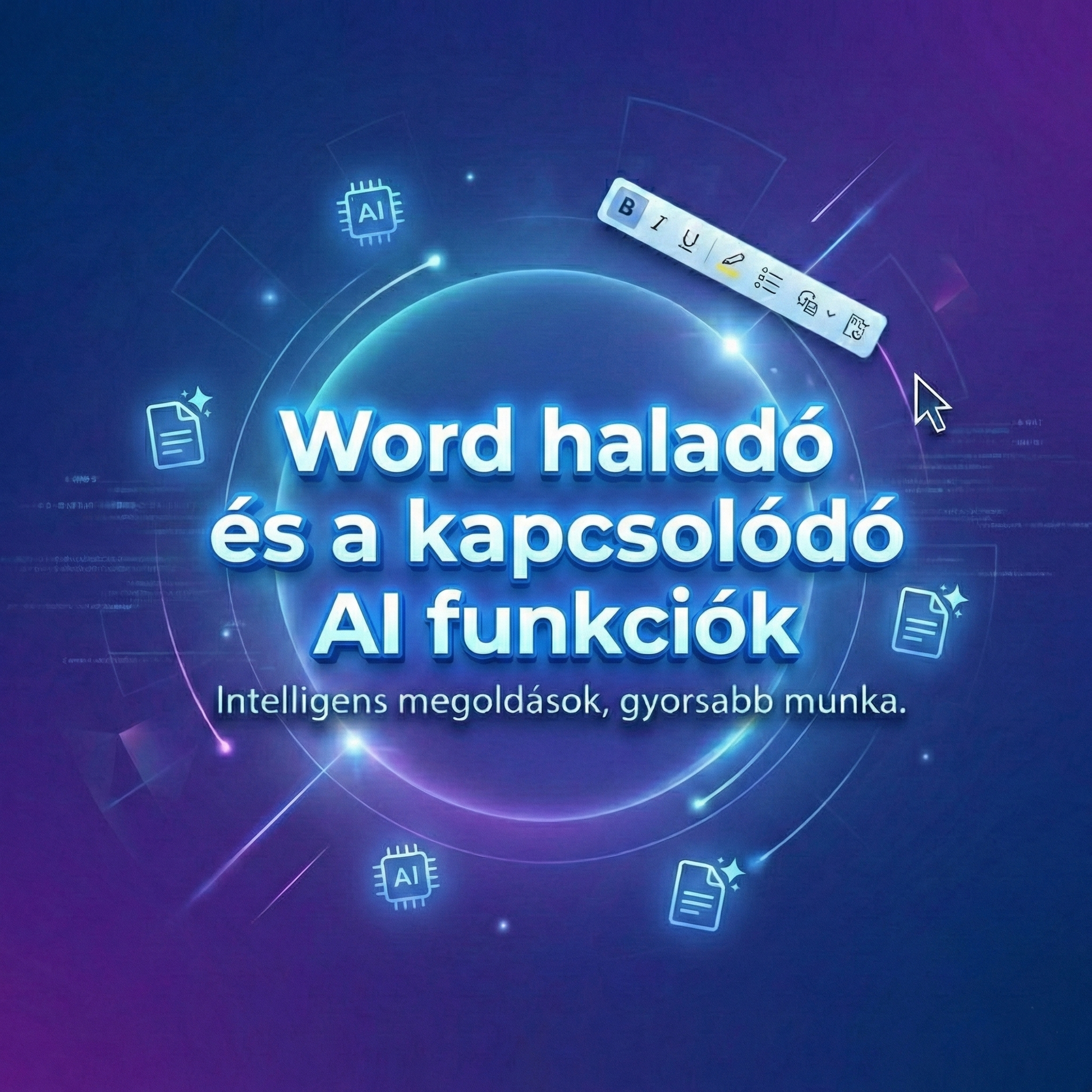 Word haladó és a kapcsolódó AI funkciók